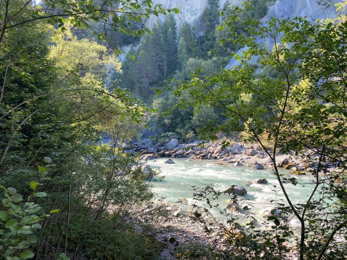 Dachwohnung In Der Mitte Von Laax-Dorf Екстер'єр фото